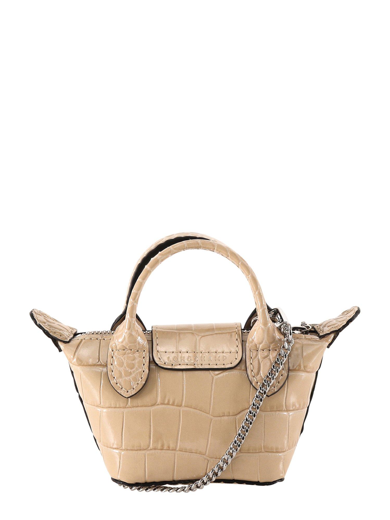 Longchamp Le Pliage Extra Small Crossbody Bag in Natural | Lyst