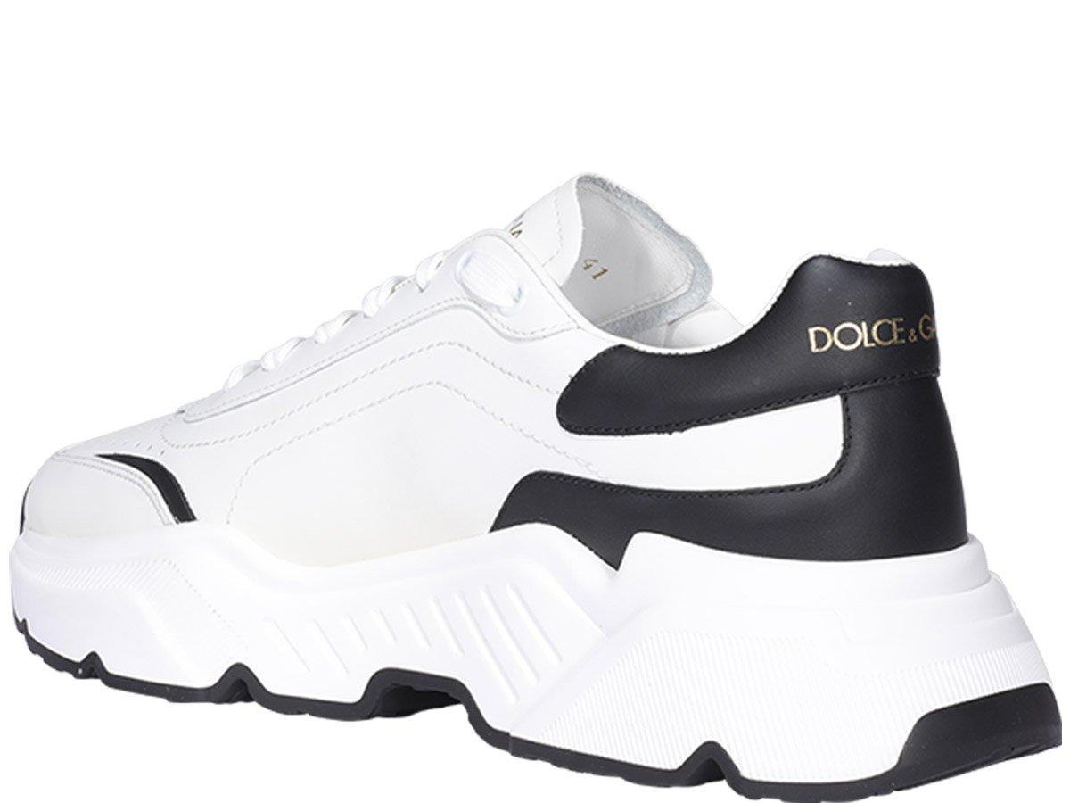 Dolce & Gabbana Leather Day Master Sneakers in White for Men - Lyst