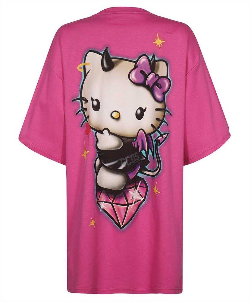 Hello Kitty Pink T-Shirts for Sale