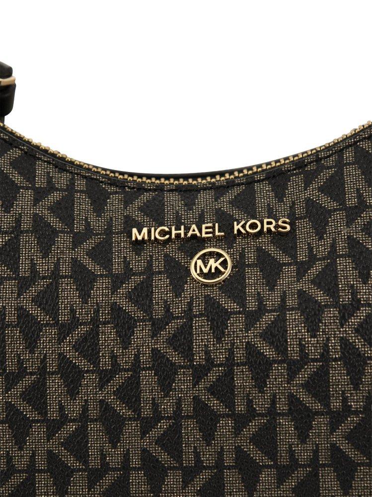 Michael Kors Jet Set Charm - Clutch Bag With Logo in Black | Lyst