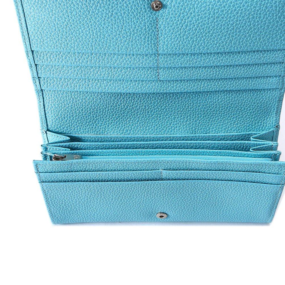 Le Foulonné Wallet Cloud Blue - Leather (30021021529)