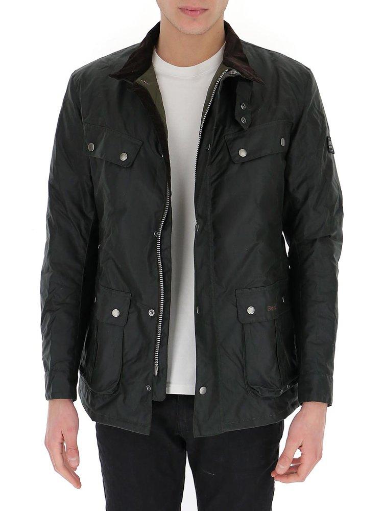 Barbour Cotton Duke Wax Jacket in Green for Men | Lyst Canada