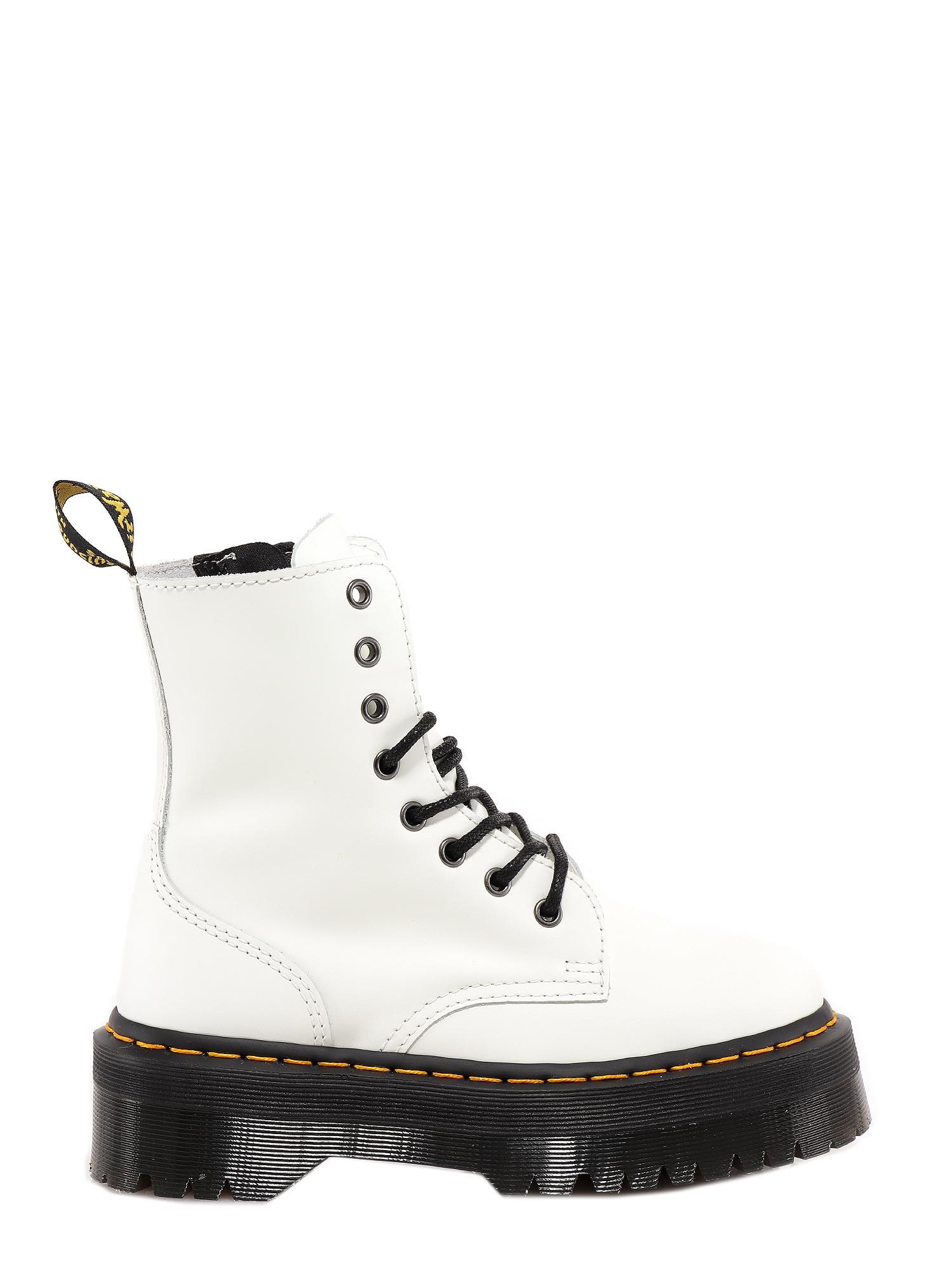 doc martens womens white platform boots