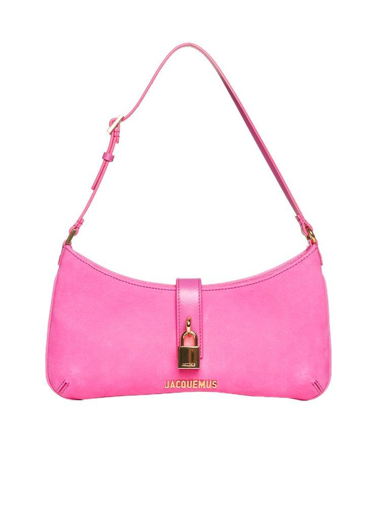 Jacquemus Le Bisou Cadenas Nubuck Bag in Pink | Lyst