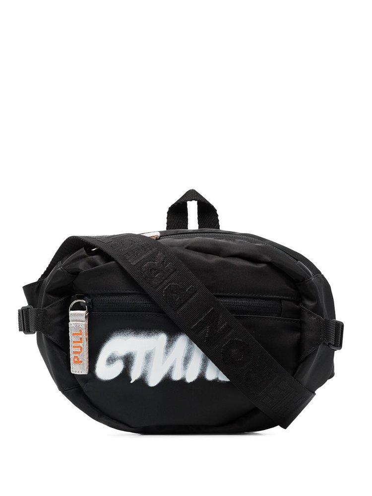 Heron Preston Logo Belt Bag in Black for Men | Lyst