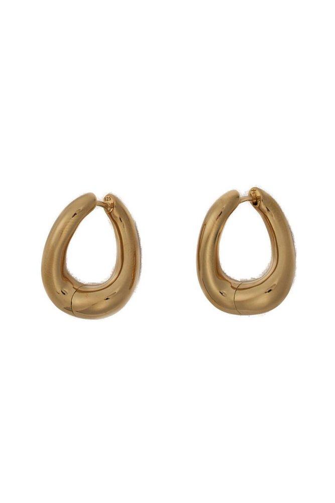 シンプルエレガント♪【Tom Wood】Twist hoop earrings Tom Wood Twist Hoop Earrings | Gold | FARFETCH