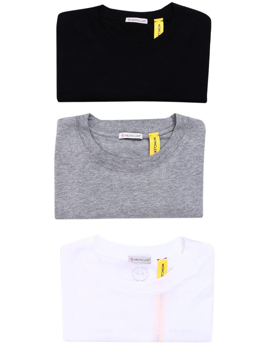 Moncler Genius Cotton Fragment Hiroshi Fujiwara Underwear Three Pack  T-shirts in Black for Men - Lyst