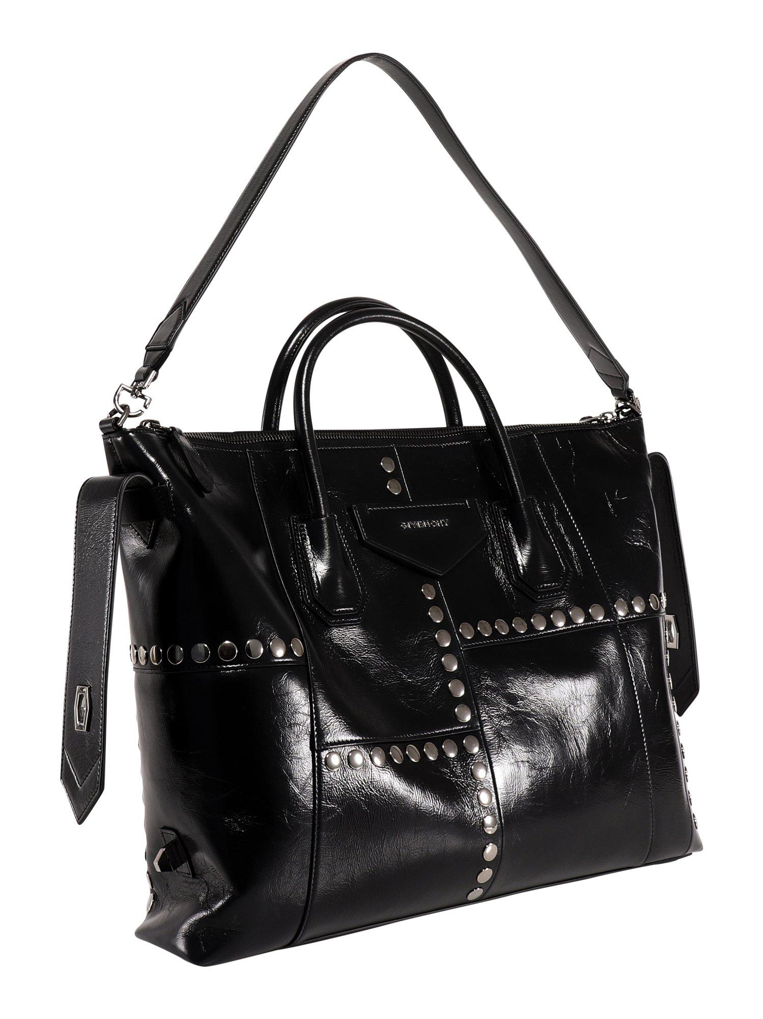 Givenchy Antigona Soft Medium Leather Tote - Navy