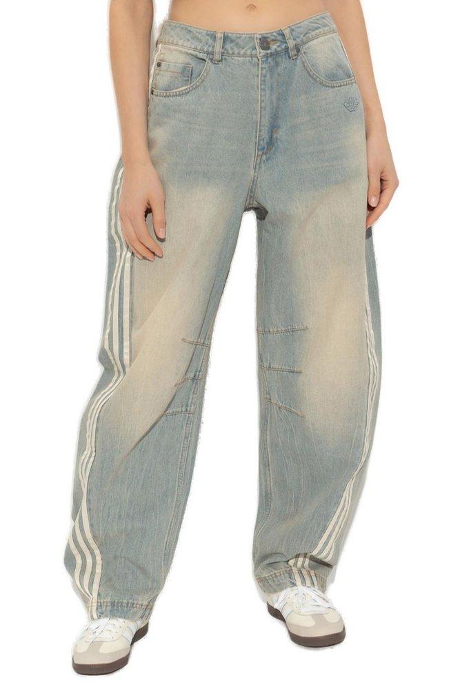 adidas Originals Baloon Style Jeans in Blue | Lyst Australia