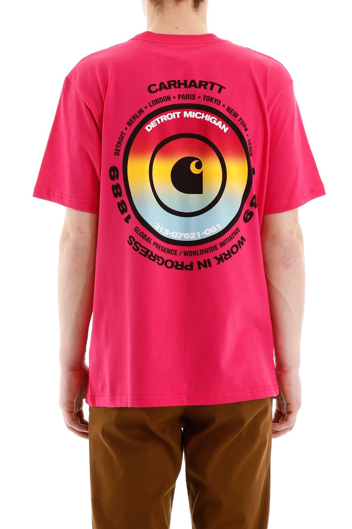 pink carhartt t shirt