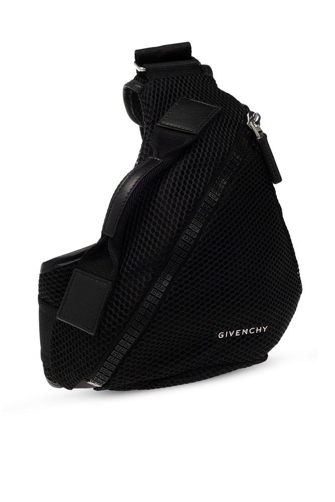 Givenchy 'g-zip Triangle Small' Shoulder Bag in Black for Men | Lyst