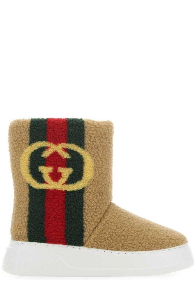 Teddy shearling ankle boots