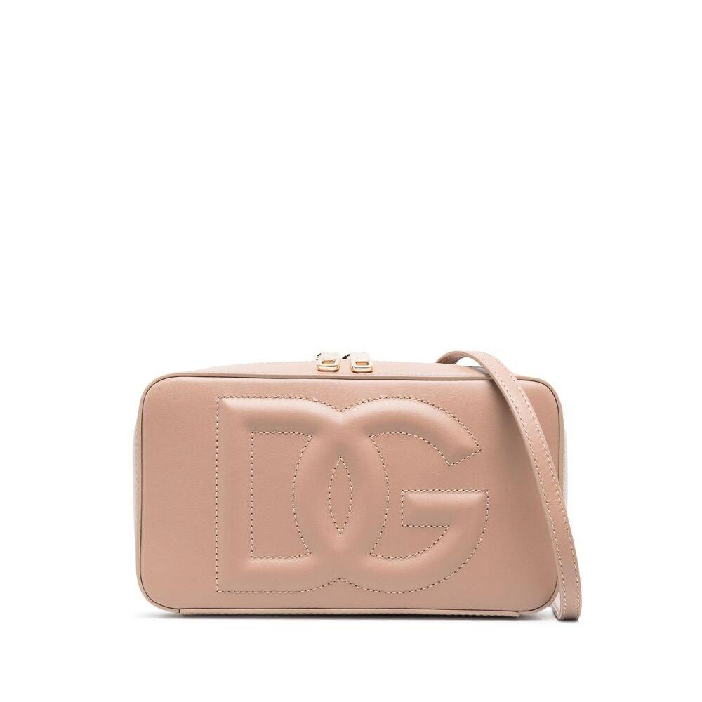 Dolce & Gabbana Logo-embossed Small Camera Bag in Pink