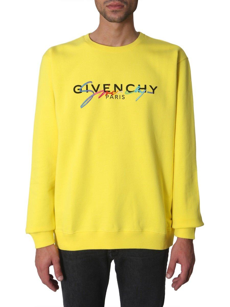 givenchy yellow sweatshirt