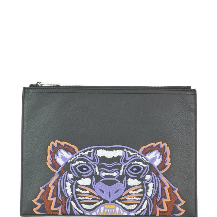 kenzo tiger clutch bag