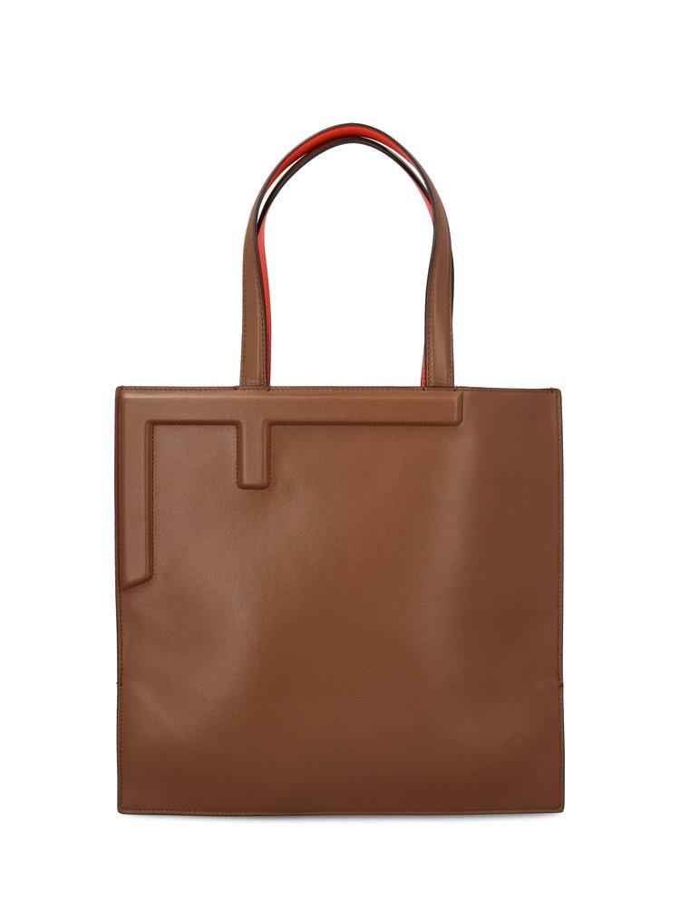 トートバッグ FENDI FENDI FLIP MEDIUM LEATHER TOTE FENDI Fendi flip medium leather tote | REVERSIBLE