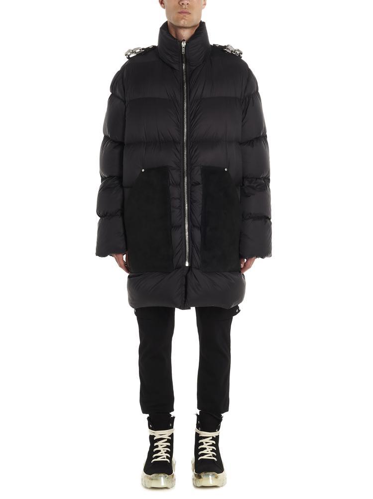 Rick Owens Cotton Oversized Puffer Jacket in Black for Men - Lyst