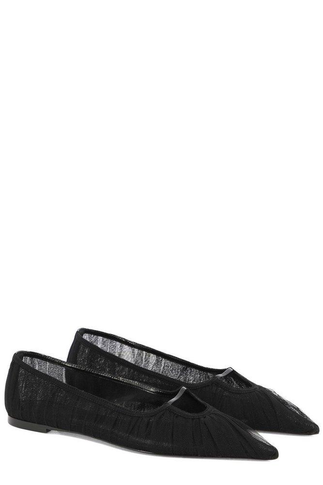バレエシューズ Nensi Dojaka Pointed-toe ballet flats Black Nensi Dojaka Ballet flats and ballerina shoes for Women
