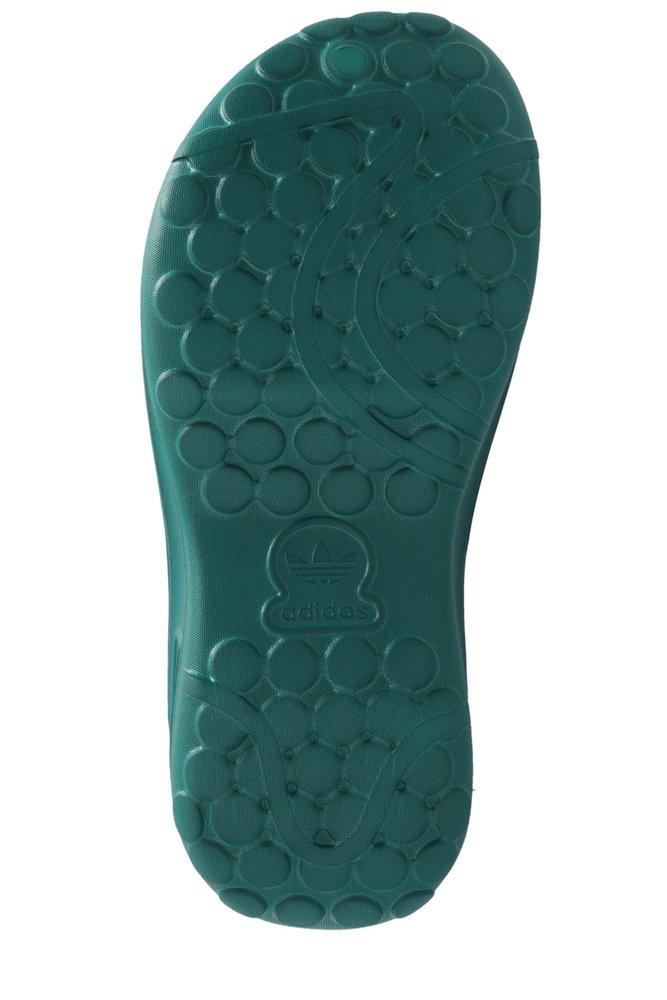 adidas Originals Adifom Stan Smith Platform Slides in Green Lyst
