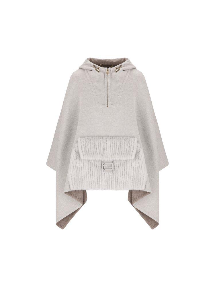 Poncho fendi logo sales