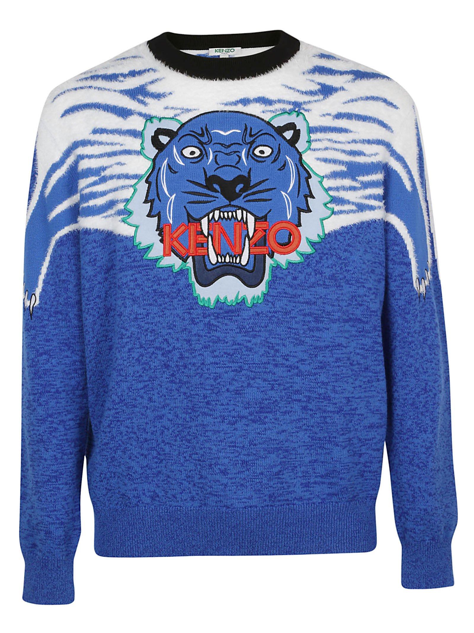 blue kenzo jumper mens