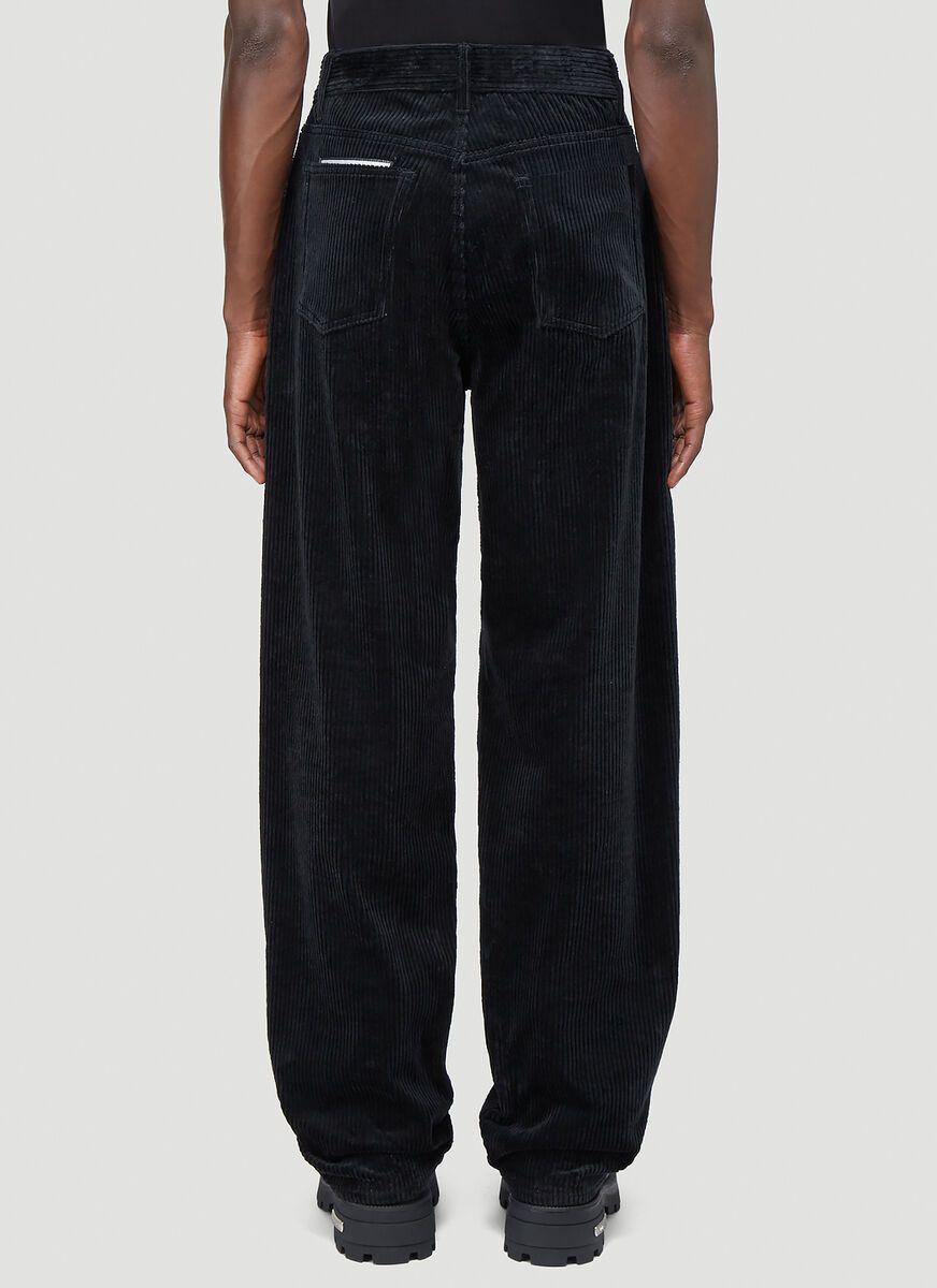Eytys Cotton Benz Cord Pants in Black | Lyst
