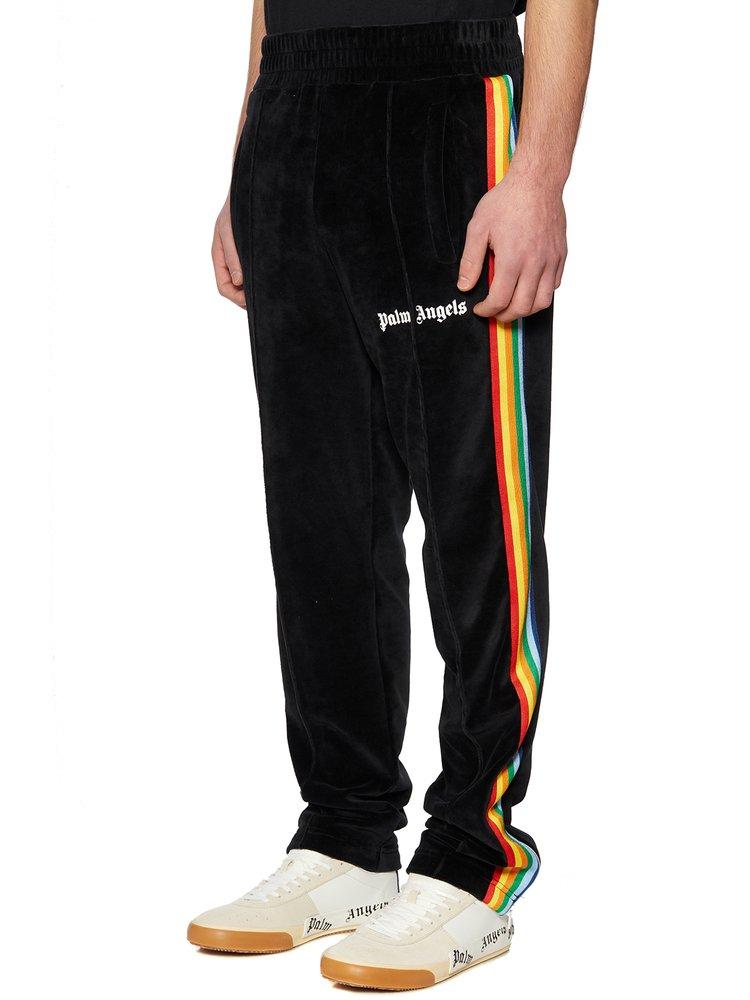 Palm Angels Cotton Rainbow Side Stripe 