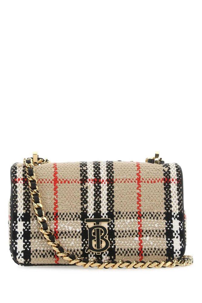 Burberry Mini Lola Bag in Brown Lyst