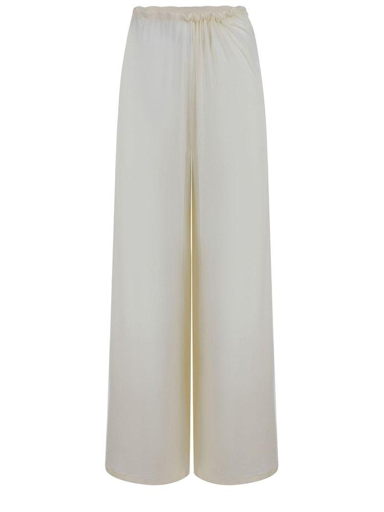 パンツ PHILOSOPHY DI LORENZO SERAFINI Woman Pants Beige 03070726 Philosophy Di Lorenzo Serafini Satin straight-leg Trousers
