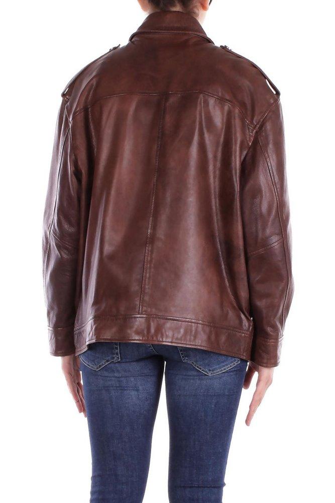Pinko Leather jackets for Women | Online Sale up to 50% off