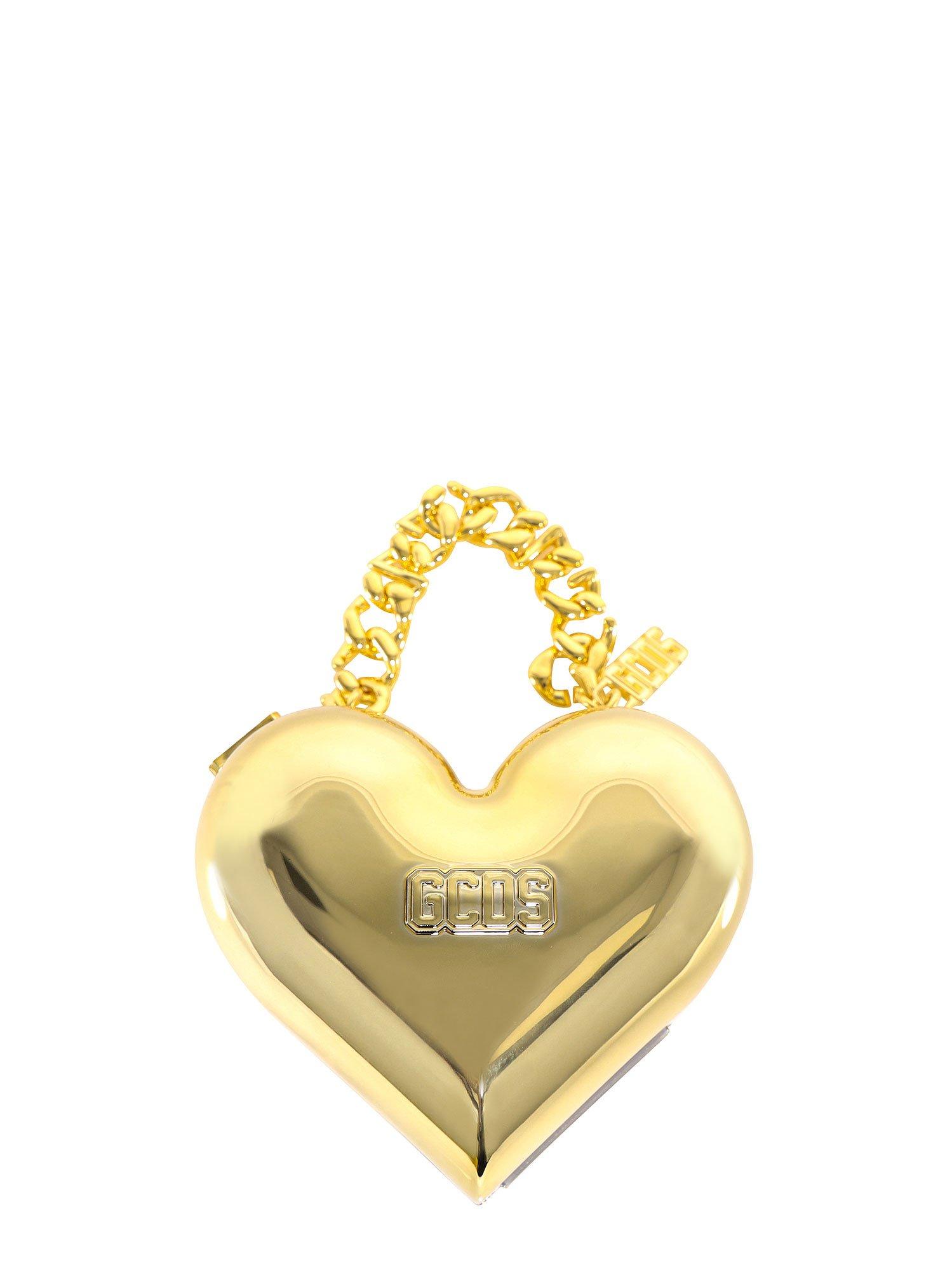 Gold heart bag sale