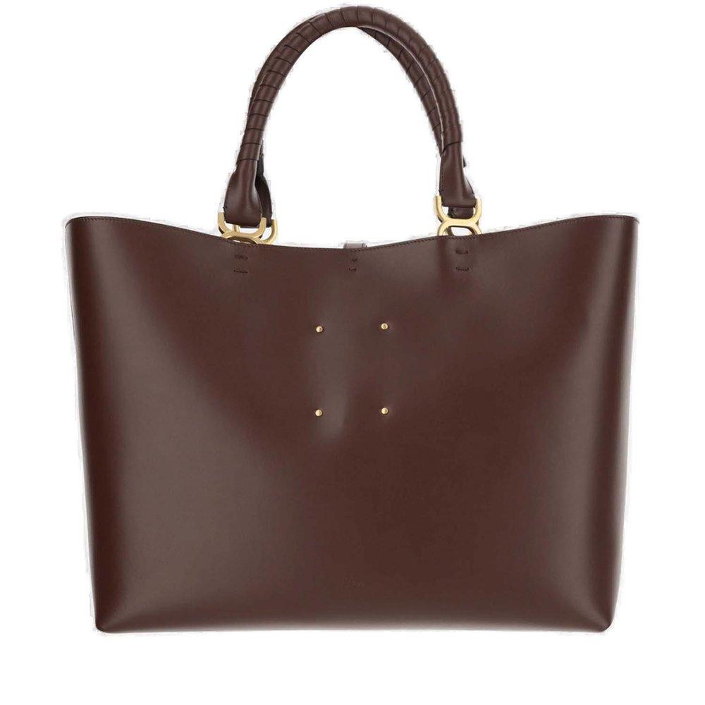 Burberry small embossed sales crest leather tote