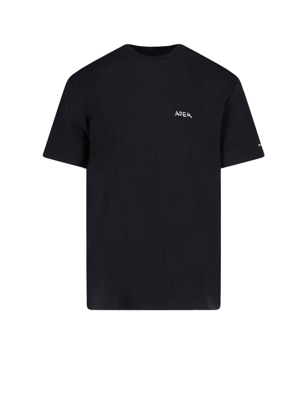 ADER error Cotton Oversized Graphic Print T-shirt in Black for Men - Lyst