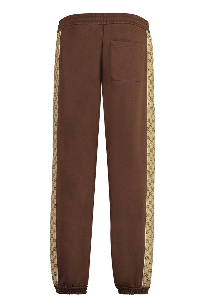 Mens Gucci black Web-Detail GG Track Pants | Harrods # {CountryCode}