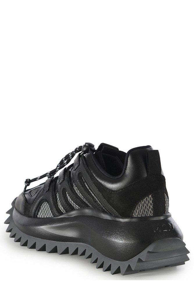 スニーカー Vic Matie Black Wedge Sole Sneakers With Textured Upper Vic Matié Canvas Platform Sneakers in Black | Lyst Canada