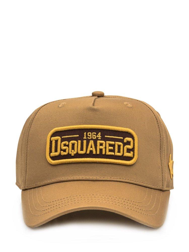 Natural Mens Hats DSquared² Hats DSquared² Cotton Logo Patch Cap in Brown for Men 