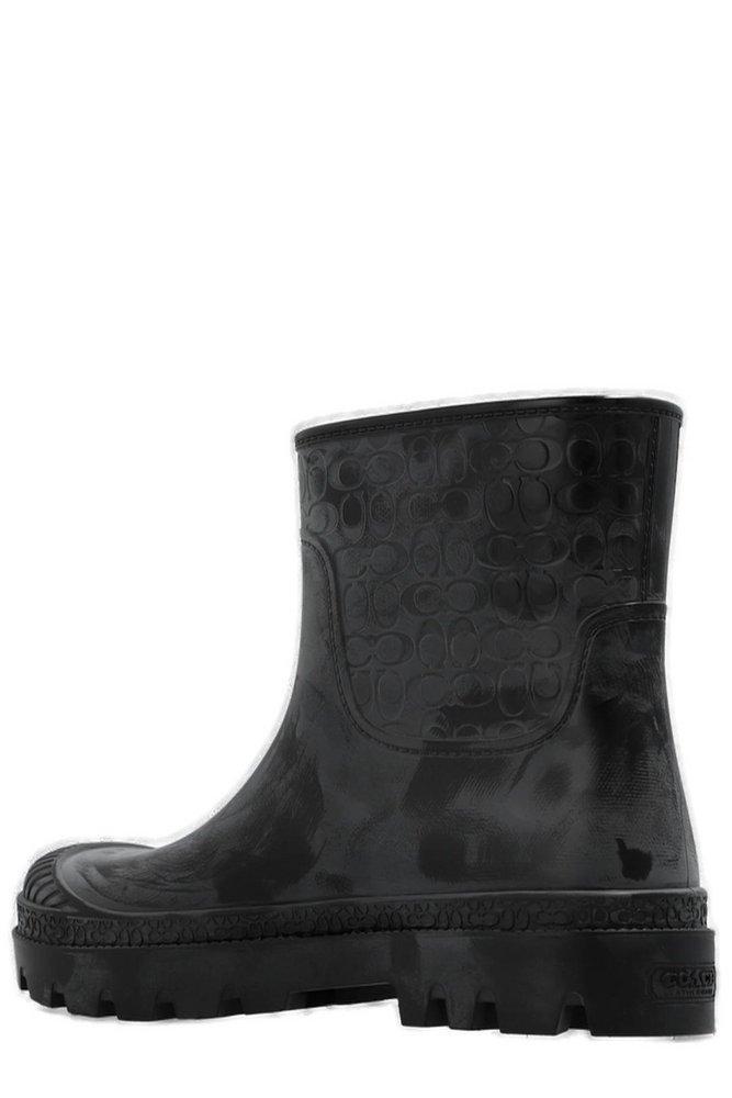 COACH Millie Rain Boots in Black Lyst