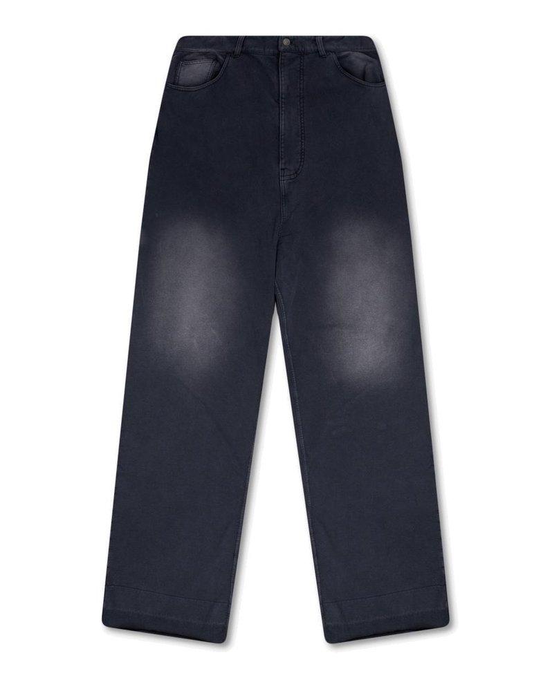 Balenciaga Baggy Trousers With Duct Tape in Blue | Lyst
