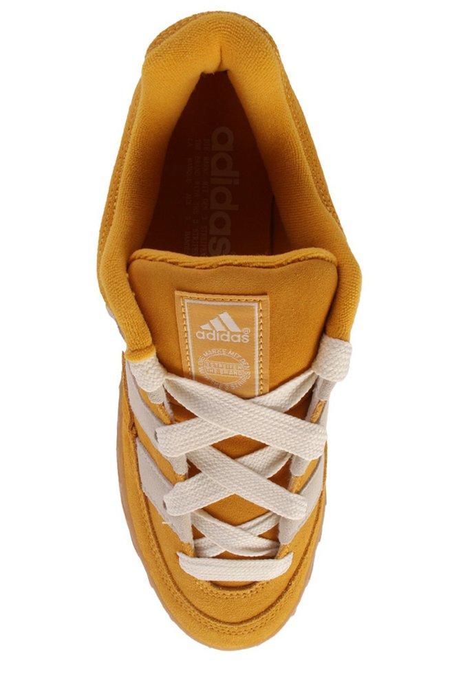 adidas Originals Adimatic Lace-up Sneakers in Orange for Men | Lyst