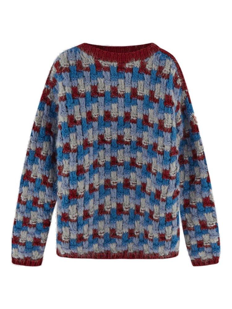 Moncler] Striped Knit Sweater - Multi 【公式通販】