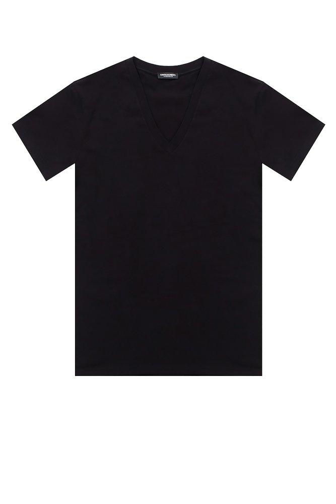 echtgenoot Zeldzaamheid Spreek luid DSquared² V-neck T-shirt in Black for Men | Lyst