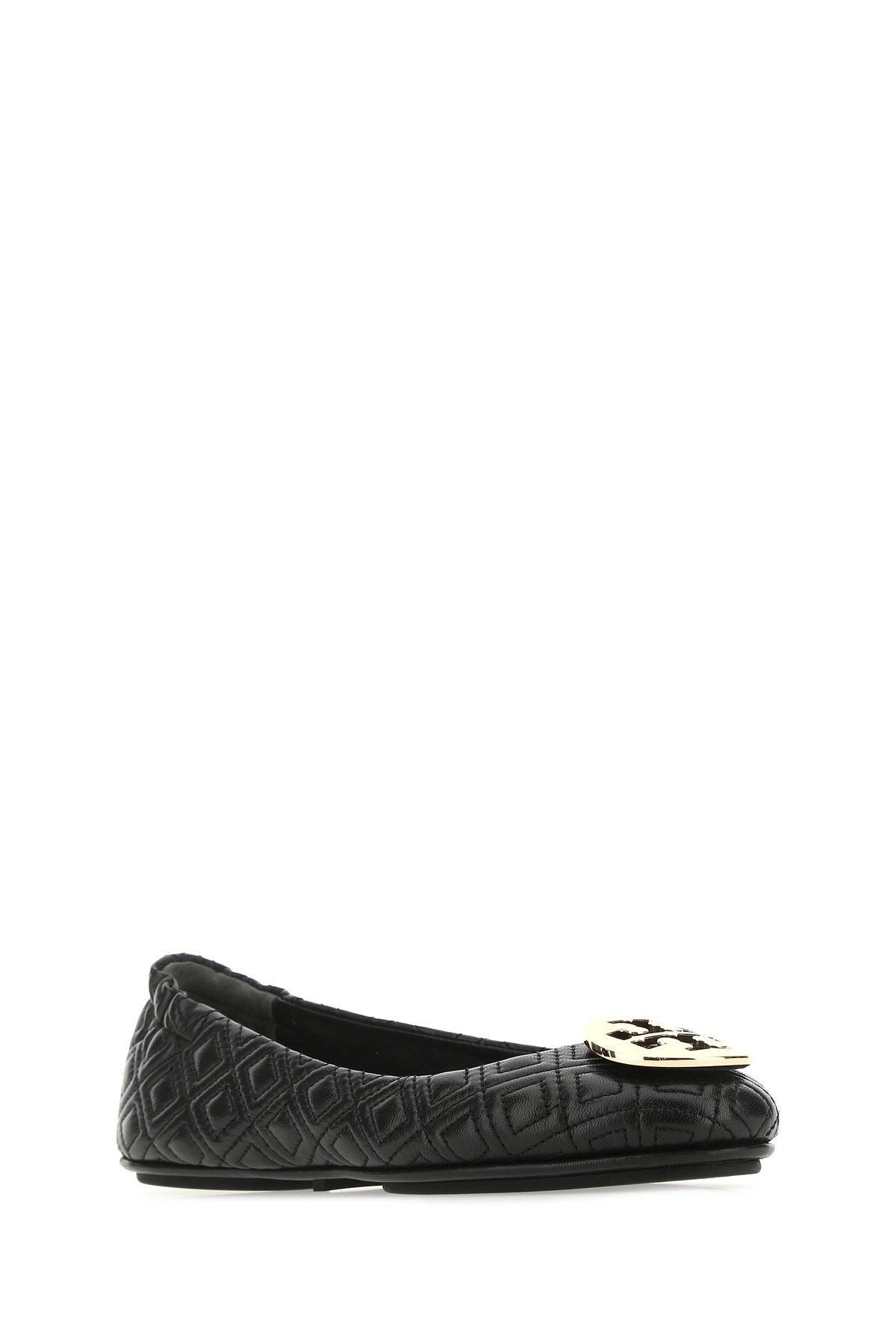 tory burch minnie travel ballet flat quilted leather