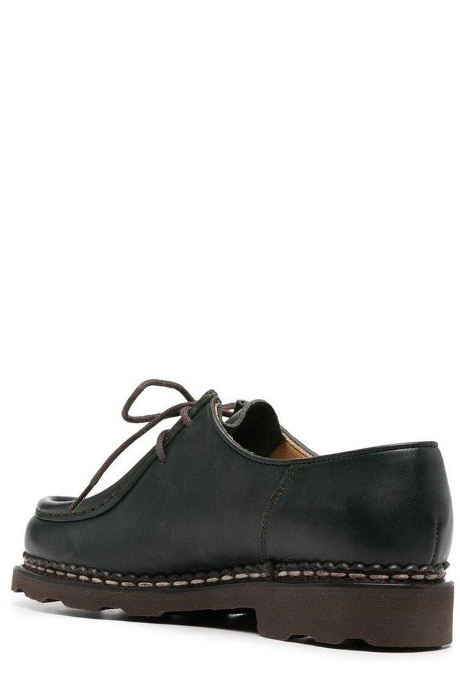 Paraboot Michael Lace-up Shoes in Green | Lyst