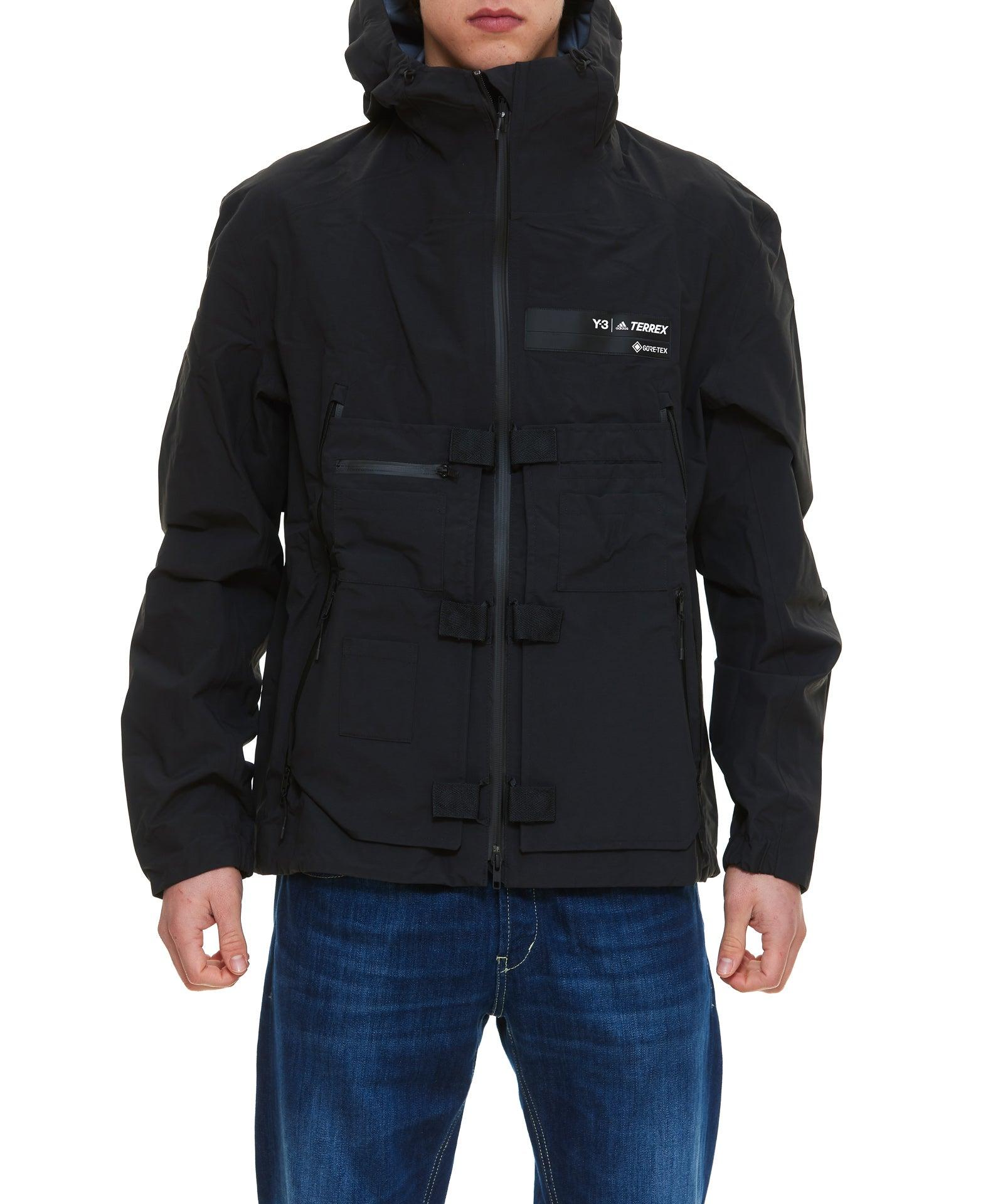 Y-3 Gore-tex Terrex Jackets in Black for Men | Lyst