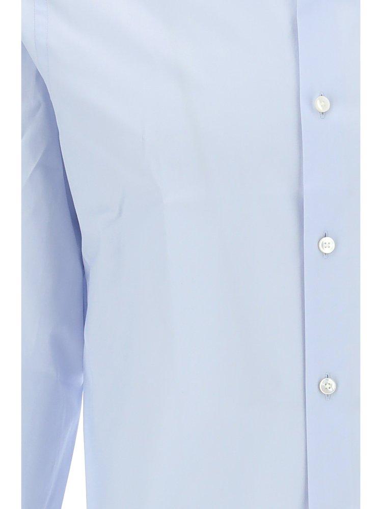 Zegna Shirts in Blue for Men | Lyst