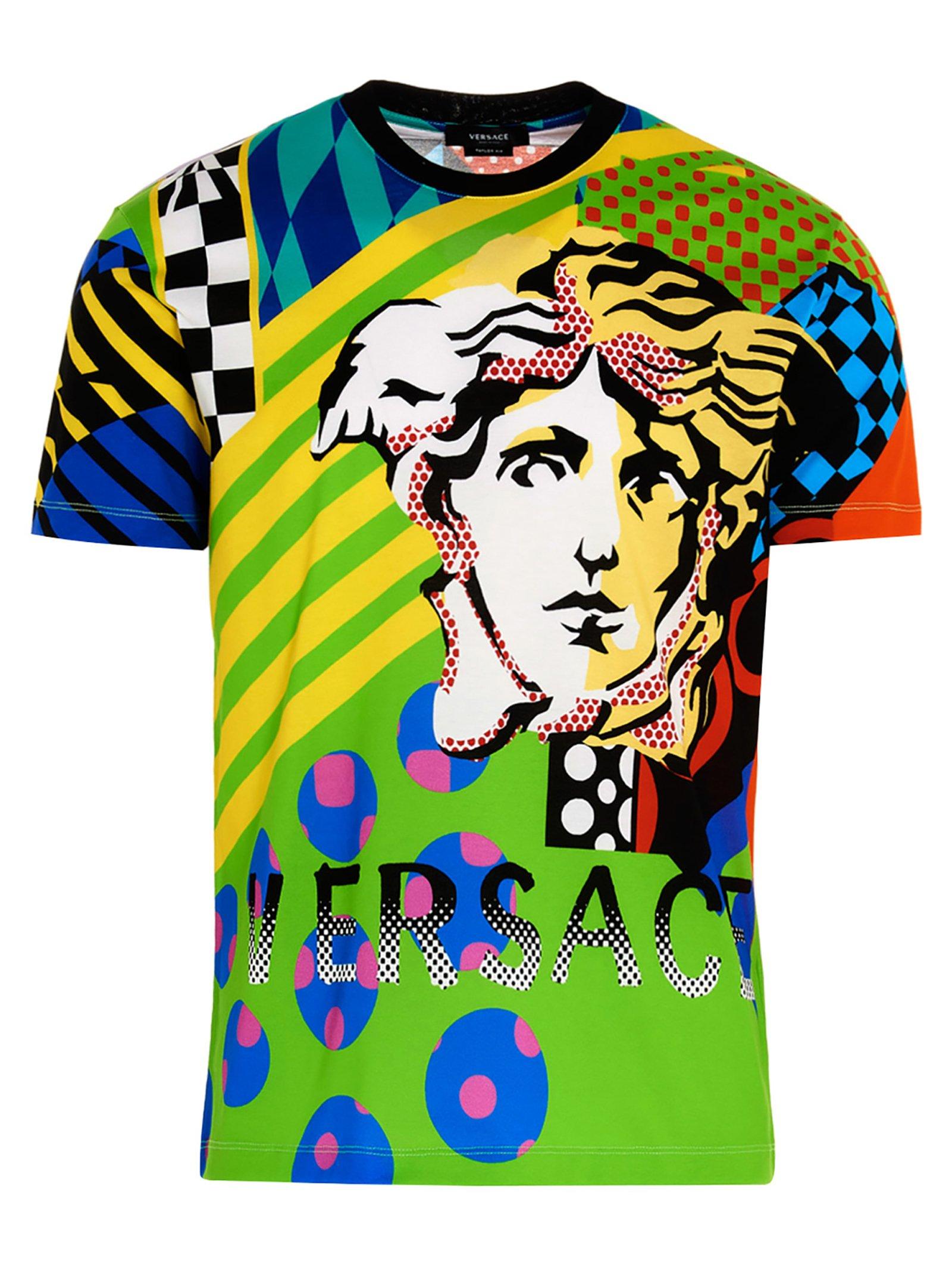 versace face t shirt