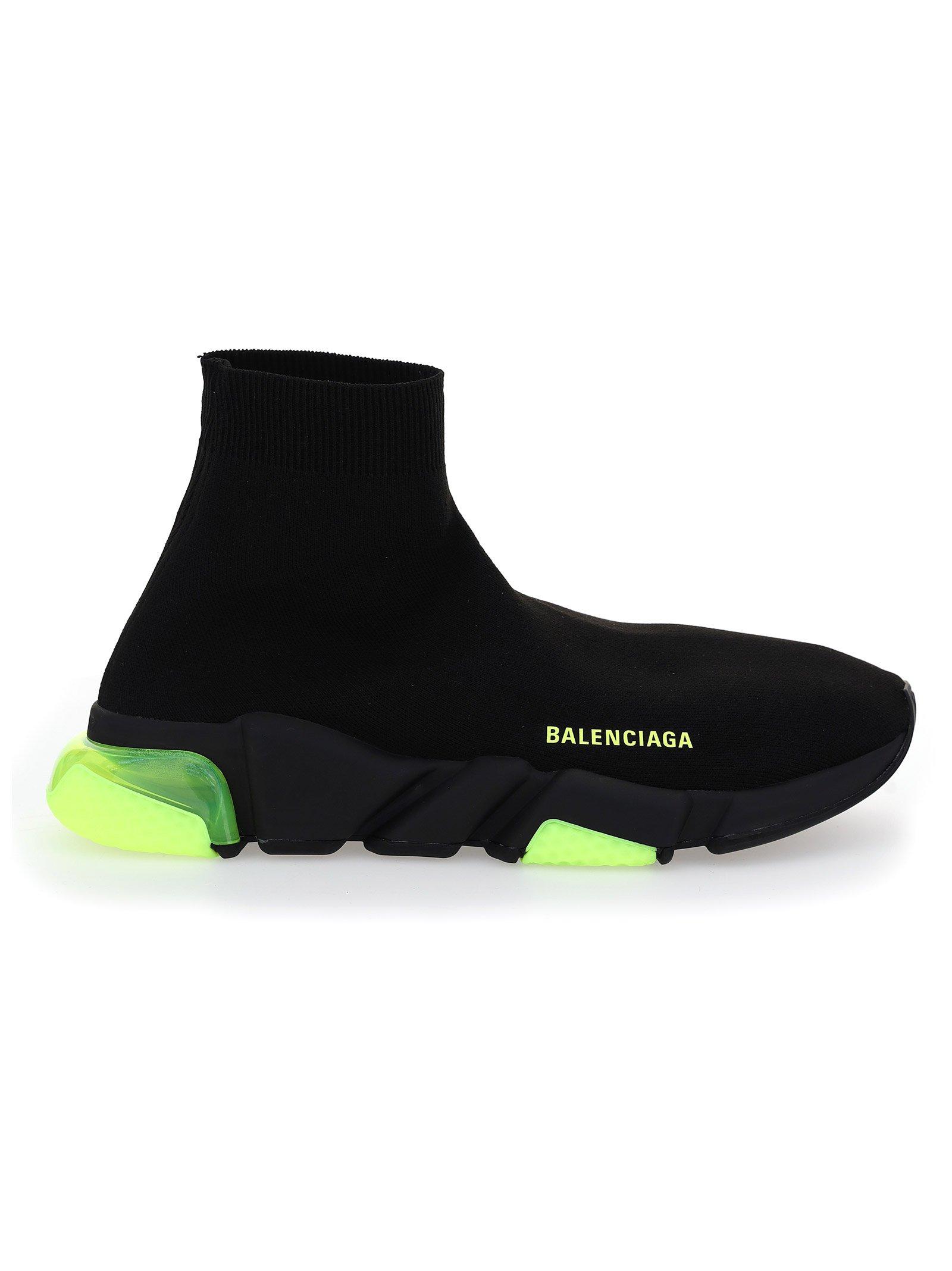 balenciaga black speed sneakers
