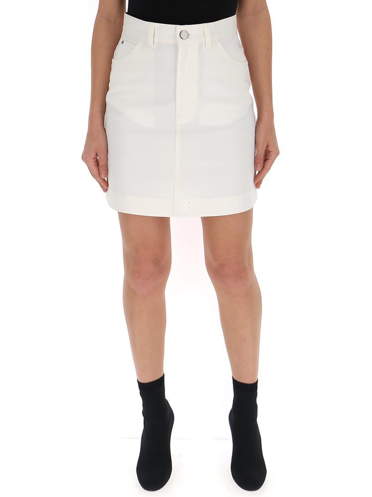 fendi white skirt
