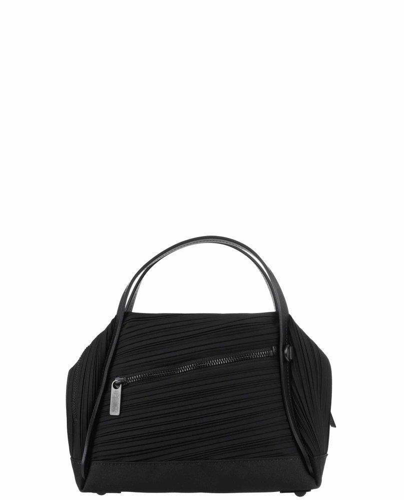 Pleats Please Issey Miyake Medium Pleated Zipped Tote Bag in Black Lyst