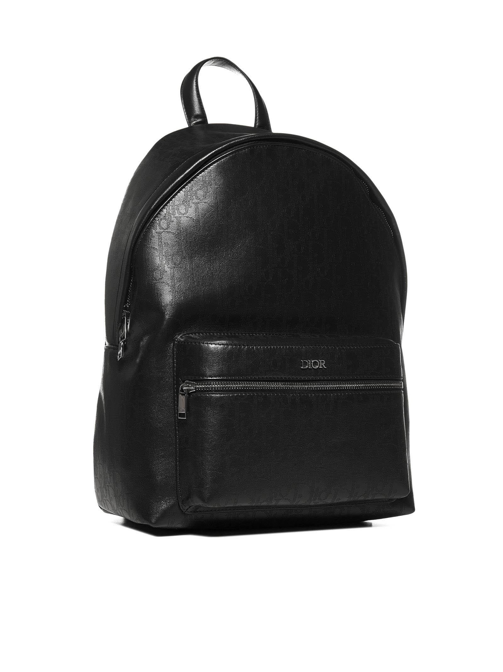 Dior Rider Oblique Galaxy Backpack in Black for Men